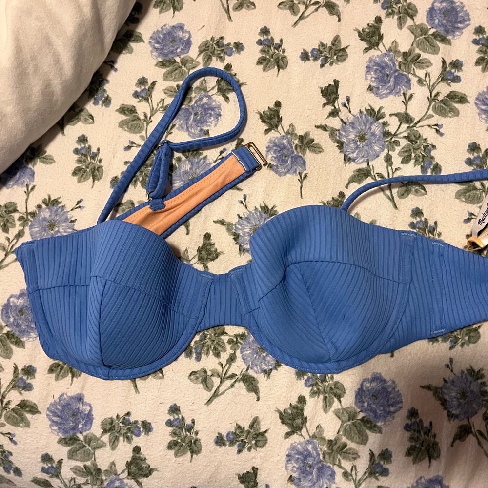 Blue madewell bikini set